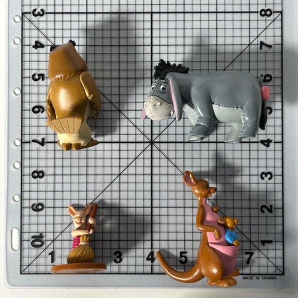 Winnie the Pooh And Friends PVC Set of 6 Collection Cake Toppers - Picture 15 of 15